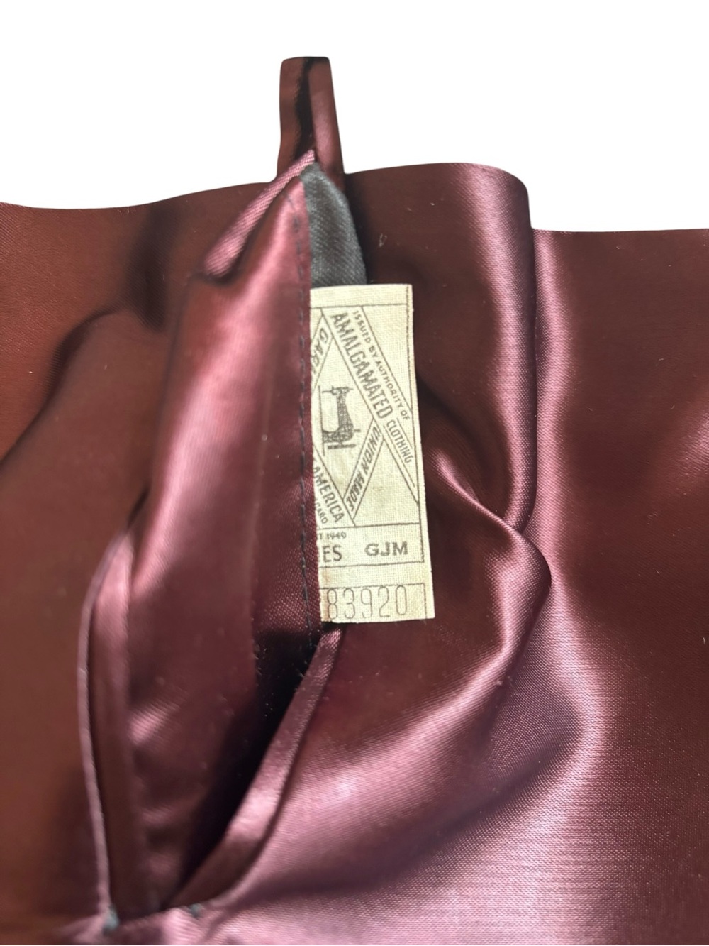 70s Vtg Plaid OverCoat Mens ALPACUNA Famous-Barr Alpaca Wool Blend Approx 46R - Picture 9 of 12